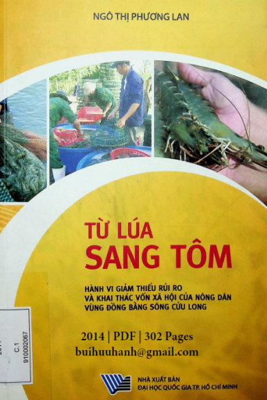 Từ Lúa Sang Tôm (NXB Đại Học Quốc Gia 2014) - Ngô Thị Phương Lan, 302 Trang