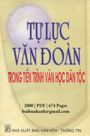 Tự Lực Văn Đoàn Trong Tiến Trình Văn Học Dân Tộc (NXB Văn Hóa Thông Tin 2000) - Mai Hương, 674 Trang