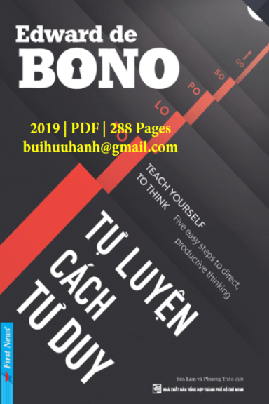 Tự Luyện Cách Tư Duy (NXB Tổng Hợp 2019) - Edward de Bono, 288 Trang