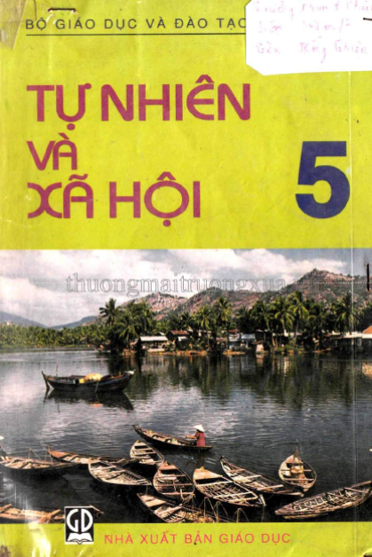 Tự Nhiên Và Xã Hội 5 (NXB Giáo Dục 1997) - Bùi Phương Nga, 143 Trang