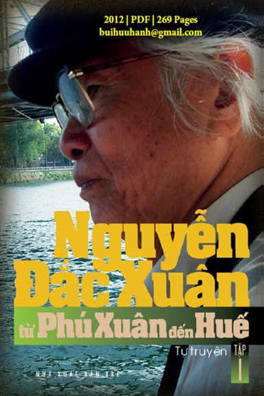 Từ Phú Xuân Đến Huế Tập 1 (NXB Trẻ 2012) - Nguyễn Đắc Xuân, 269 Trang