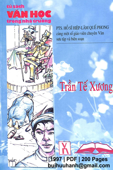 Tủ Sách Văn Học Trong Nhà Trường-Trần Tế Xương (NXB Văn Nghệ 1997) - Hồ Sĩ Hiệp, 200 Trang