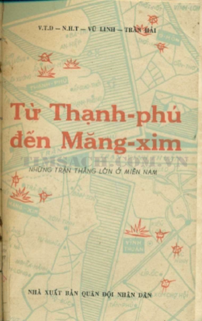 Từ Thạnh Phú Đến Măng Xim (NXB Quân Đội 1964) - Trần Hải, 64 Trang