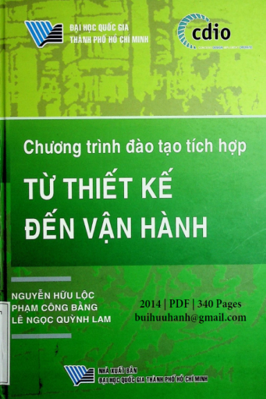 Từ Thiết Kế Đến Vận Hành (NXB Đại Học Quốc Gia 2014) - Nguyễn Hữu Lộc, 340 Trang