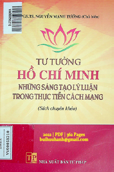 Tư Tưởng Hồ Chí Minh Những Sáng Tạo Lý Luận Trong Thực Tiễn Cách Mạng - Nguyễn Mạnh Tường, 362 Trang