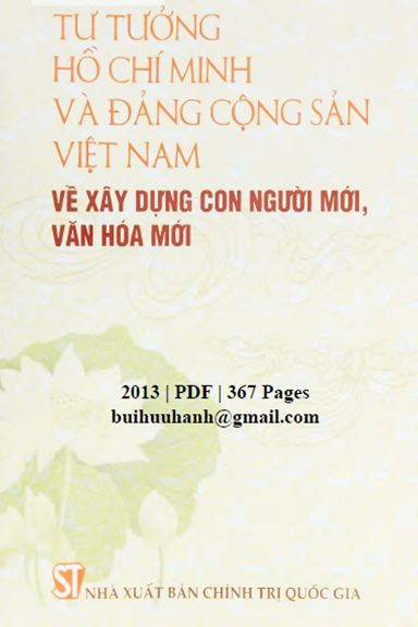 Tư Tưởng Hồ Chí Minh Và Đảng Cộng Sản Việt Nam (NXB Chính Trị 2013) - Nguyễn Trung Thu, 367 Trang