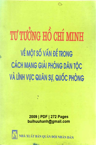 Tư Tưởng Hồ Chí Minh Về Một Số Vấn Đề Trong Cách Mạng Giải Phóng Dân Tộc Và Lĩnh Vực Quân Sự