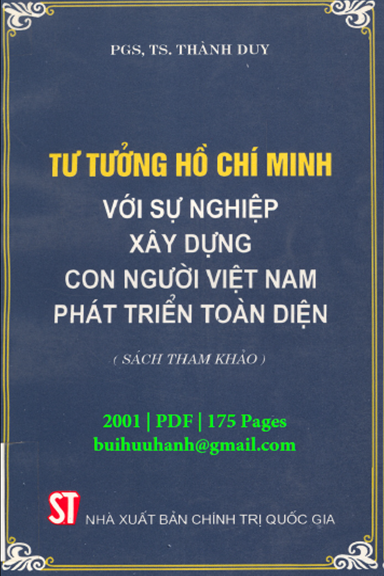 Tư Tưởng Hồ Chí Minh Với Sự Nghiệp Xây Dựng Con Người Việt Nam Phát Triển Toàn Diện