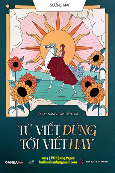 Từ Viết Đúng Tới Viết Hay (NXB Dân Trí 2025) - Sương Mai, 269 Trang