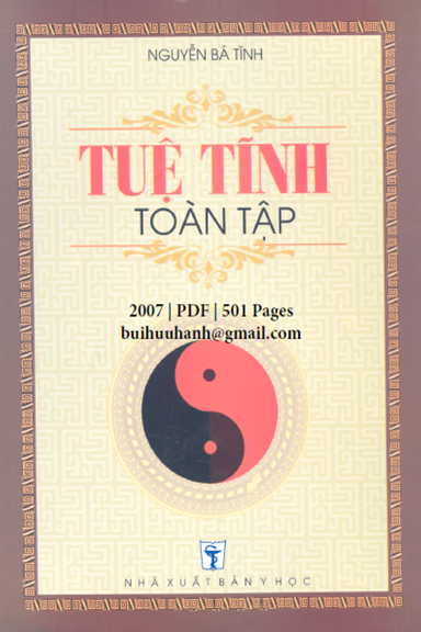 Tuệ Tĩnh Toàn Tập (NXB Y Học 2007) - Nguyễn Bá Tĩnh, 501 Trang