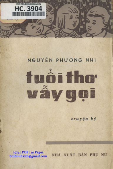 Tuổi Thơ Vẫy Gọi (NXB Phụ Nữ 1974) - Nguyễn Phương Nhi, 91 Trang