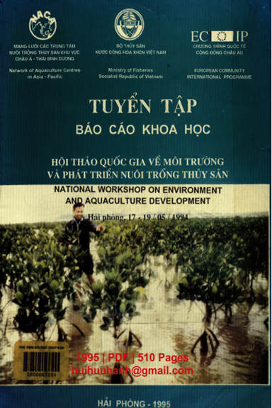 Tuyển Tập Báo Cáo Khoa Học-Hội Thảo Quốc Gia Về Môi Trường Và Phát Triển Nuôi Trồng Thủy Sản
