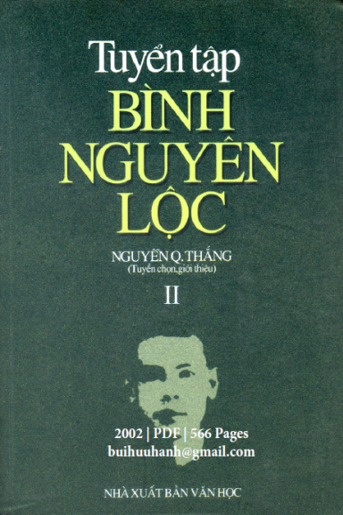 Tuyển Tập Bình Nguyên Lộc Tập 2 (NXB Văn Học 2002) - Nguyễn Q. Thắng, 566 Trang