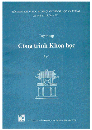 Tuyển Tập Công Trình Khoa Học Tập 2 (NXB Đại Học Quốc Gia 2001) - Viện Cơ Học, 281 Trang
