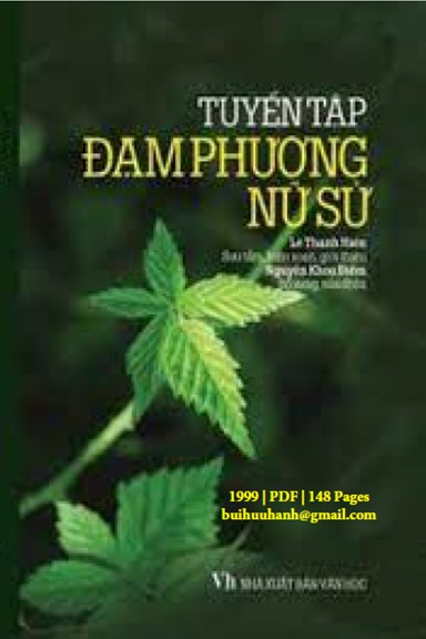 Tuyển Tập Đạm Phương Nữ Sử (NXB Văn Học 1999) - Lê Thanh Hiền, 148 Trang