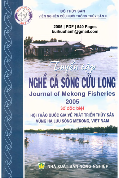 Tuyển Tập Nghề Cá Sông Cửu Long 2005 (NXB Nông Nghiệp 2005) - Nguyễn Văn Hảo, 540 Trang