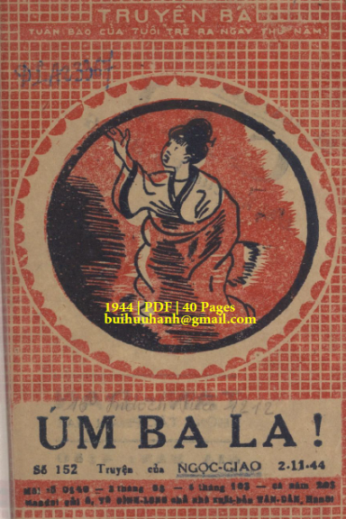 Úm Ba La (NXB Tân Dân 1944) - Ngọc Giao, 40 Trang