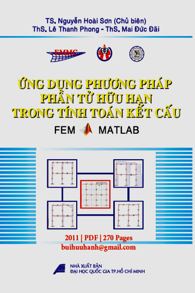 Ứng Dụng Phương Pháp Phần Tử Hữu Hạn Trong Tính Toán Kết Cấu (NXB Đại Học Quốc Gia 2011) - Hoài Sơn