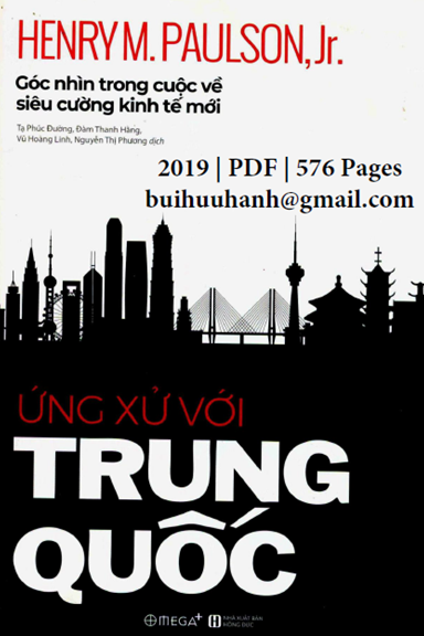 Ứng Xử Với Trung Quốc (NXB Hồng Đức 2019) - Henry M. Paulson, 576 Trang