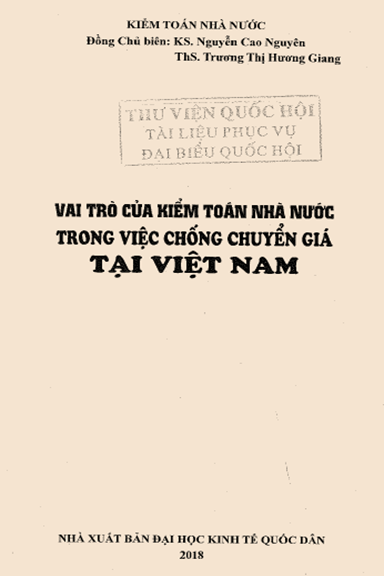 Vai Trò Của Kiểm Toán Nhà Nước Trong Việc Chống Chuyển Giá Tại Việt Nam - Nguyễn Cao Nguyên