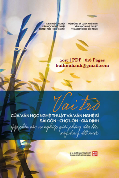 Vai Trò Của Văn Học Nghệ Thuật Và Văn Nghệ Sĩ Sài Gòn-Chợ Lớn-Gia Định - Nguyễn Tư Tường Minh