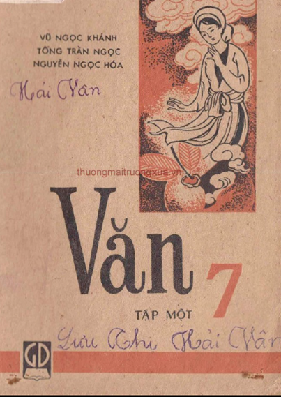 Văn 7 Tập Một (NXB Giáo Dục 1989) - Vũ Ngọc Khánh, 54 Trang