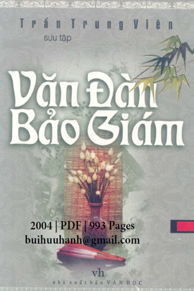 Văn Đàn Bảo Giám (NXB Văn Học 2004) - Trần Trung Viên, 993 Trang