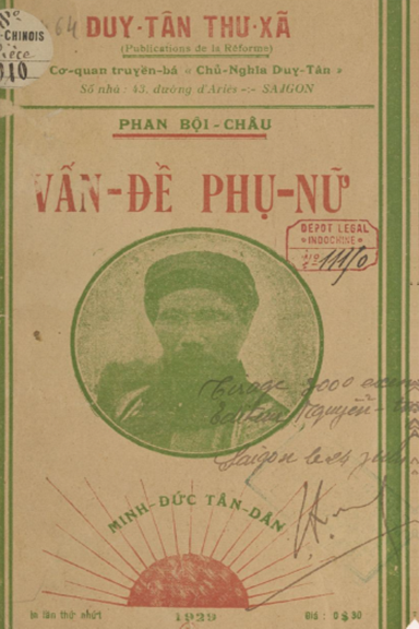 Vấn Đề Phụ Nữ (NXB Duy Tân Thư Xã 1929) - Phan Bội Châu, 44 Trang