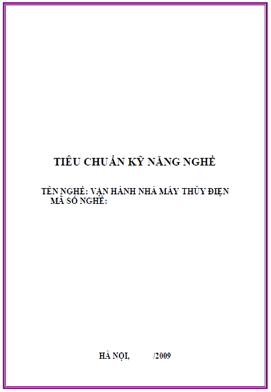 Vận Hành Nhà Máy Thủy Điện (NXB Hà Nội 2009) - Nguyễn Văn Hiếu, 224 Trang