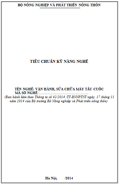 Vận Hành Sửa Chữa Máy Tầu Cuốc (NXB Hà Nội 2014) - Dương Đức Phương, 130 Trang