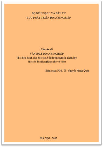 Văn Hóa Doanh Nghiệp (NXB Hà Nội 2012) - Nguyễn Mạnh Quân, 110 Trang