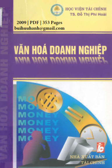 Văn Hóa Doanh Nghiệp (NXB Tài Chính 2009) - Đỗ Thị Phi Hoài, 353 Trang
