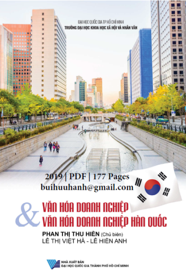 Văn Hóa Doanh Nghiệp Và Văn Hóa Doanh Nghiệp Hàn Quốc (NXB Đại Học Quốc Gia 2019) - Lê Hiền Anh