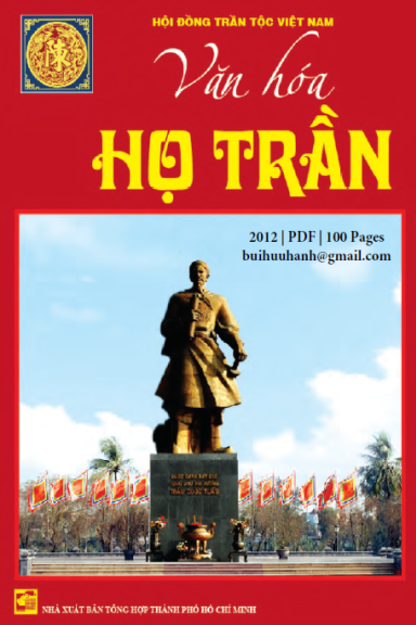 Văn Hóa Họ Trần (NXB Tổng Hợp 2012) - Trần Mạnh Quảng, 100 Trang
