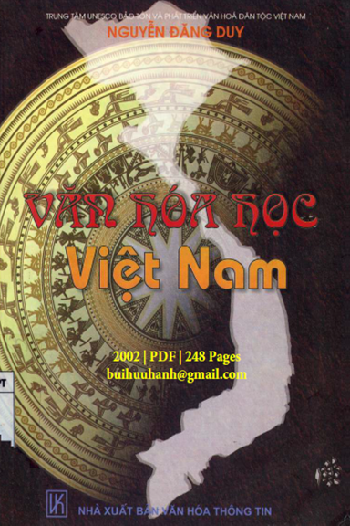 Văn Hóa Học Việt Nam (NXB Văn Hóa Thông Tin 2002) - Nguyễn Đăng Duy, 248 Trang