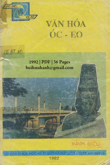 Văn Hóa Óc Eo (NXB An Giang 1992) - Nguyễn Anh Vũ, 56 Trang