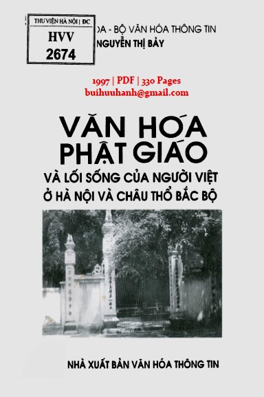 Văn Hóa Phật Giáo (NXB Văn Hóa Thông Tin 1997) - Nguyễn Thị Bảy, 330 Trang