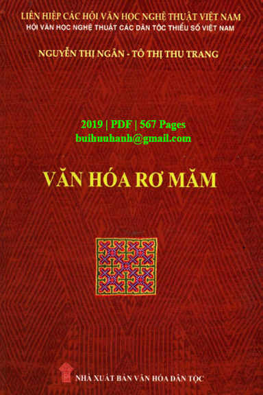 Văn Hóa Rơ Măm (NXB Văn Hóa Dân Tộc 2019) - Nguyễn Thị Ngân, 567 Trang
