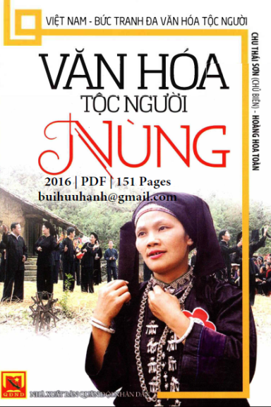 Văn Hóa Tộc Người Nùng (NXB Quân Đội 2016) - Chu Thái Sơn, 151 Trang