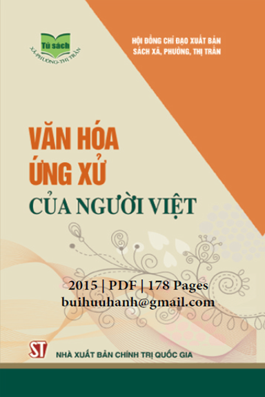 Văn Hóa Ứng Xử Của Người Việt (NXB Chính Trị 2015) - Phạm Minh Thảo, 178 Trang