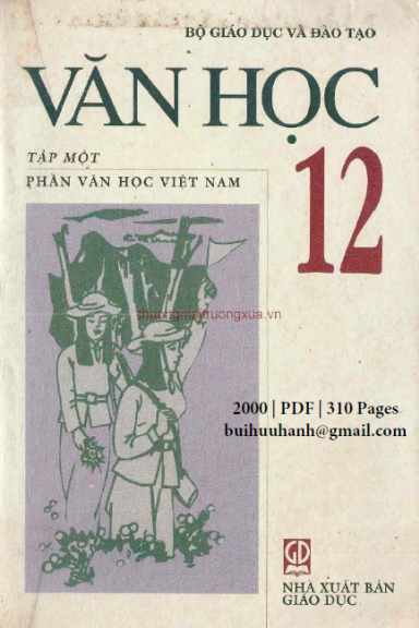 Văn Học 12 Tập Một (NXB Giáo Dục 2000) - Hoàng Như Mai, 155 Trang