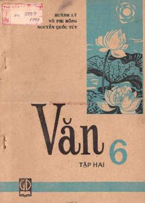 Văn Học 6 Tập 2 (NXB Giáo Dục 1988) - Huỳnh Lý, 124 Trang