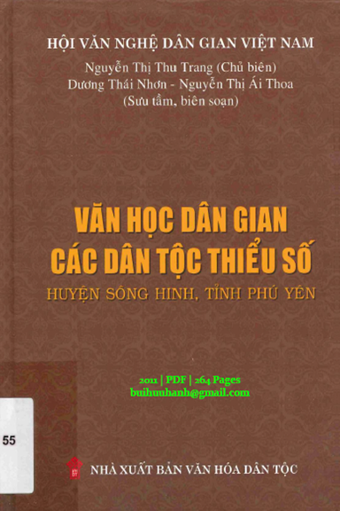 Văn Học Dân Gian Các Dân Tộc Thiểu Số Huyện Sông Hinh, Tỉnh Phú Yên - Nguyễn Thị Thu Trang 264 Trang