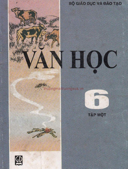 Văn Học Lớp 6 Tập 1 (NXB Giáo Dục 2001) - Đỗ Bình Trị, 146 Trang