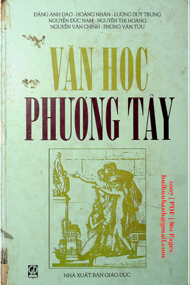 Văn Học Phương Tây (NXB Giáo Dục 2007) - Đặng Anh Đào, 861 Trang