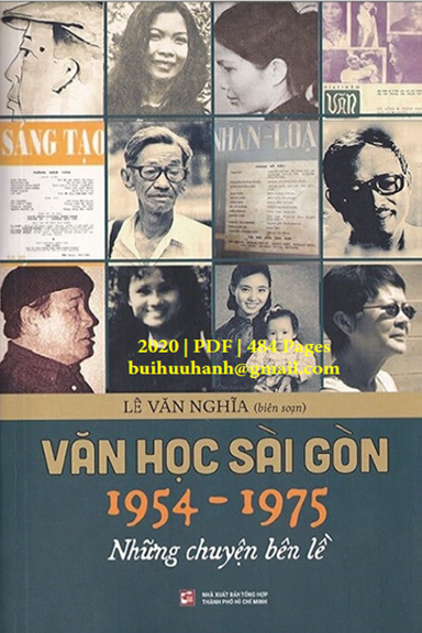 Văn Học Sài Gòn 1954-1975 Những Chuyện Bên Lề (NXB Tổng Hợp 2020) - Lê Văn Nghĩa, 484 Trang