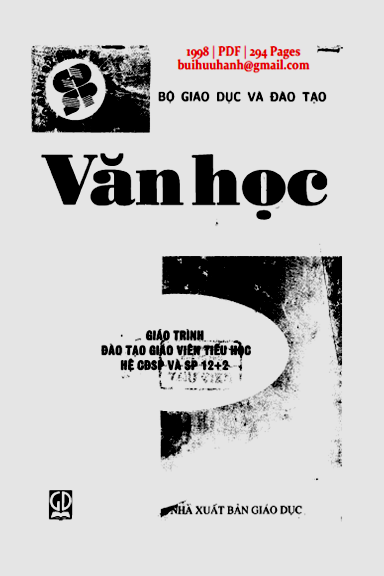 Văn Học Tập 2 (NXB Giáo Dục 1998) - Trần Đình Sử, 294 Trang