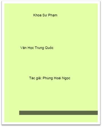 Văn Học Trung Quốc (NXB An Giang 2008) - Phùng Hoài Ngọc, 101 Trang