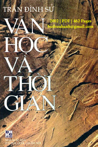 Văn Học Và Thời Gian (NXB Đại Học Quốc Gia 2002) - Trần Đình Sử, 462 Trang