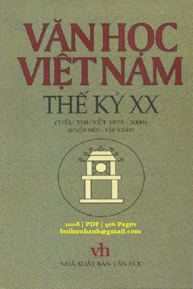 Văn Học Việt Nam Thế Kỷ XX Quyển 1 Tập 34 (NXB Văn Học 2008) - Nguyễn Cừ, 976 Trang